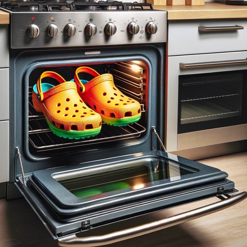 烤出來(lái)的花園鞋